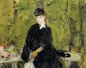 贝尔特 摩里索特 : Young Lady Seated on a Bench